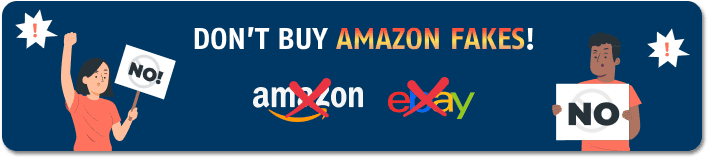 Don’t Buy Amazon Fakes!